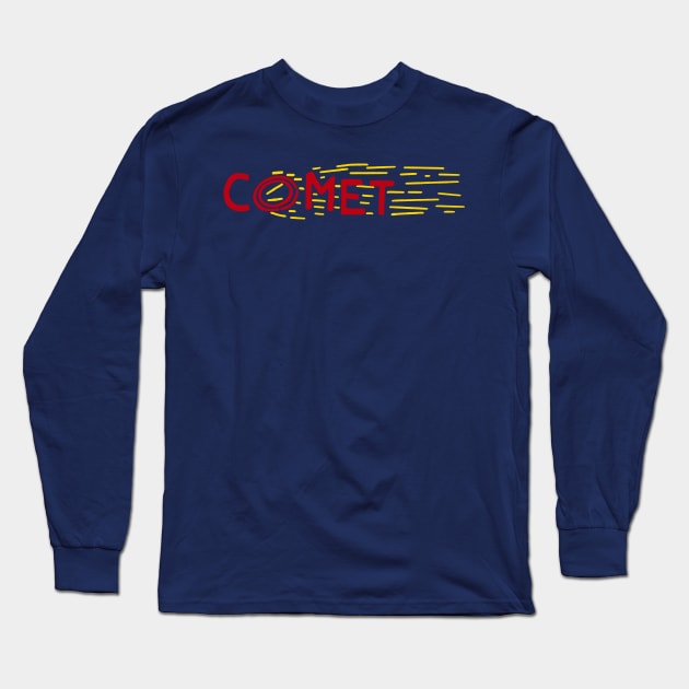 Halt and Catch Comet Long Sleeve T-Shirt by klance